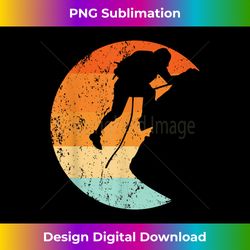 Vintage Mountain Climber Retro Rock Climbing Mountaineer - Vibrant Sublimation Digital Download - Ideal for Imaginative Endeavors