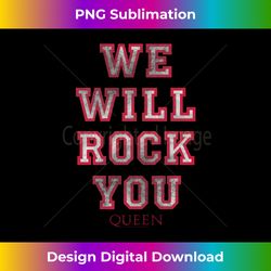 Queen Official We Will Rock You Pink Long Sleeve - Chic Sublimation Digital Download - Elevate Your Style with Intricate Details