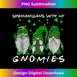 Shenanigans With My Gnomies St Patrick's Day Gnome Shamrock - Chic Sublimation Digital Download - Immerse in Creativity with Every Design