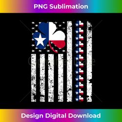 Texas Flag Irish Shamrock Gift USA Flag St Patrick's Day - Sophisticated PNG Sublimation File - Rapidly Innovate Your Artistic Vision