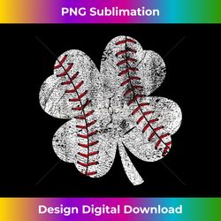 St Patricks Day Shamrock Baseball Saint Paddy's Kids Boys - Minimalist Sublimation Digital File - Customize with Flair