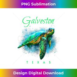 Galveston Texas Watercolor Sea Turtle - Chic Sublimation Digital Download - Spark Your Artistic Genius