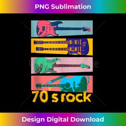 70s rock band guitar cassette tape 1970s vintage 70s costume tank top - timeless png sublimation download - craft with boldness and assurance