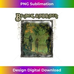 black sabbath official trees photo framed tank top - classic sublimation png file - challenge creative boundaries