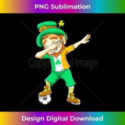 Dabbing Leprechaun Soccer St Patricks Day Kids Boys - Chic Sublimation Digital Download - Reimagine Your Sublimation Pieces