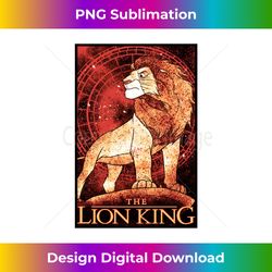 Disney The Lion King Simba Celestial Pride Rock Galaxy Card Long Sleeve - Deluxe PNG Sublimation Download - Craft with Boldness and Assurance