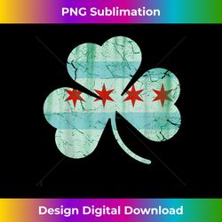 St. Patrick's day Designed Special Chicago Flag Pats - Innovative PNG Sublimation Design - Spark Your Artistic Genius