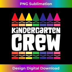 Kindergarten Crew shirt is the perfect back to school gift f - Bespoke Sublimation Digital File - Animate Your Creative Concepts