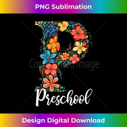 Preschool Teacher First Day School Back to School Kids Pre K - Crafted Sublimation Digital Download - Access the Spectrum of Sublimation Artistry