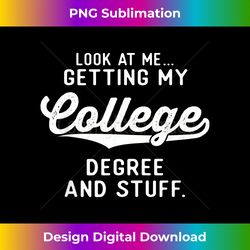 college graduation gift for him her getting college graduate - sleek sublimation png download - spark your artistic genius