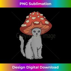 cottagecore cats aesthetic cat mushroom hat kawaii - sublimation-optimized png file - striking & memorable impressions
