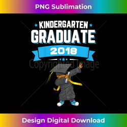 kids kindergarten graduate 2018 dabbing toddler gift t- boy - contemporary png sublimation design - customize with flair