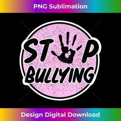 Anti-Bullying Design - Stop Bullying Hand - Friendship Gift - Eco-Friendly Sublimation PNG Download - Immerse in Creativity with Every Design