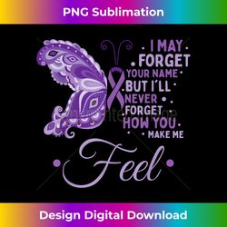 Butterfly Alzheimer's - Sophisticated PNG Sublimation File - Striking & Memorable Impressions
