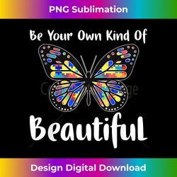 colorful butterfly gifts for women, i love butterflies - futuristic png sublimation file - chic, bold, and uncompromising