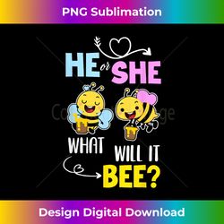 he or she what will it bee cute gender reveal party - timeless png sublimation download - reimagine your sublimation pieces