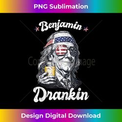 Ben Drankin Beer American Flag Patriotic Happy 4th Of July - Bohemian Sublimation Digital Download - Customize with Flair