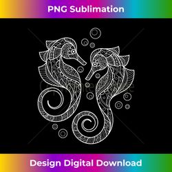 Seahorse - Urban Sublimation PNG Design - Crafted for Sublimation Excellence