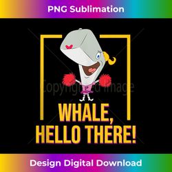 Mademark x SpongeBob SquarePants - Pearl Krabs - Whale, Hello There! Tank Top - Sophisticated PNG Sublimation File - Rapidly Innovate Your Artistic Vision