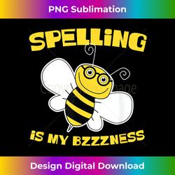 Cute Spelling Bee T for Competitive Word Loving Kids - Minimalist Sublimation Digital File - Enhance Your Art with a Dash of Spice