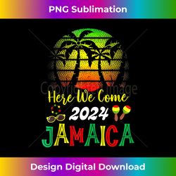 Jamaica 2024 Here We Come Matching Family Vacation Trip Tank Top - Bohemian Sublimation Digital Download - Animate Your Creative Concepts