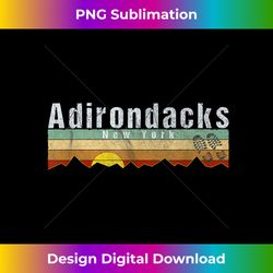 Adirondacks Apparel - Vintage Adirondacks Hiking - Vibrant Sublimation Digital Download - Access the Spectrum of Sublimation Artistry