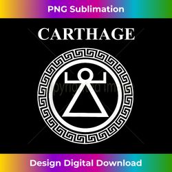 Ancient Carthage Shield of Tanit - Luxe Sublimation PNG Download - Tailor-Made for Sublimation Craftsmanship