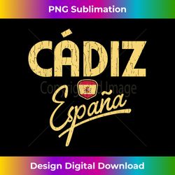Cadiz Spain T- - Spanish Flag Cadiz Espana Tee - Sublimation-Optimized PNG File - Crafted for Sublimation Excellence
