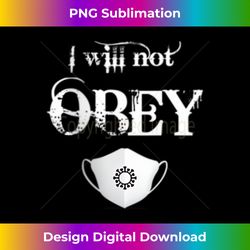 Obey Tank Top - Sublimation-Optimized PNG File - Pioneer New Aesthetic Frontiers