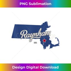 Raynham Massachusetts MA Map - Vibrant Sublimation Digital Download - Crafted for Sublimation Excellence