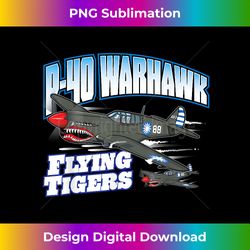 P-40 Warhawk Flying Tigers Warbirds - Vibrant Sublimation Digital Download - Animate Your Creative Concepts