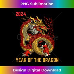 Chinese New Year 2024 Year of the Dragon Art Lunar New Year Tank Top - Bespoke Sublimation Digital File - Striking & Memorable Impressions