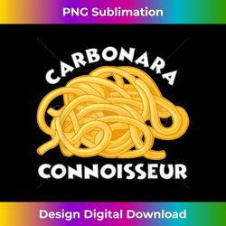 Carbonara Connoisseur Italian Carbonara Pasta - Futuristic PNG Sublimation File - Lively and Captivating Visuals