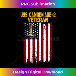 USS Camden AOE-2 Fast Combat Support Ship Veterans Day 1 - Vibrant Sublimation Digital Download - Lively and Captivating Visuals