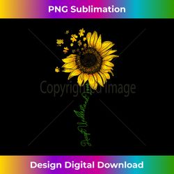 Sunflower Accept Understand Love Autism Awareness T-shirt 1 - Luxe Sublimation PNG Download - Spark Your Artistic Genius