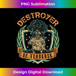 Destroyer of Verdansk Warzone Gaming , Gulag - Deluxe PNG Sublimation Download - Reimagine Your Sublimation Pieces