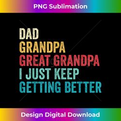 Fathers Day Grandpa Gift From Grandkids Dad Great Grandpa - Vibrant Sublimation Digital Download - Tailor-Made for Sublimation Craftsmanship