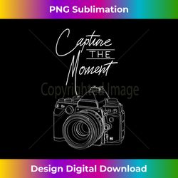Capture The Moment Camera Photography for Photographer - Bespoke Sublimation Digital File - Striking & Memorable Impressions