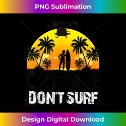 Charlie don't Surf - Deluxe PNG Sublimation Download - Enhance Your Art with a Dash of Spice
