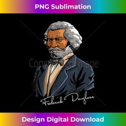 Frederick Douglass Gift for Black History Month - Futuristic PNG Sublimation File - Lively and Captivating Visuals