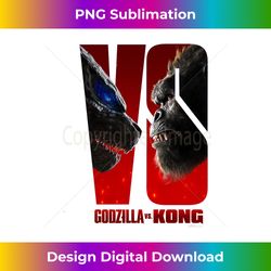Godzilla vs Kong - VS Premiere Long Sleeve - Chic Sublimation Digital Download - Enhance Your Art with a Dash of Spice
