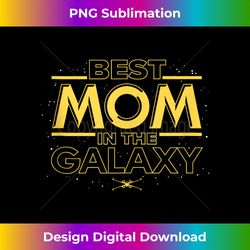 Star Wars Best Mom in the Galaxy Birthday Motheru2019s Day Tank Top - Futuristic PNG Sublimation File - Craft with Boldness and Assurance