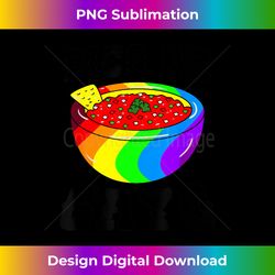 Pico De Gayo Rainbow LGBT - Gay Pride Flag Salsa - Sleek Sublimation PNG Download - Immerse in Creativity with Every Design