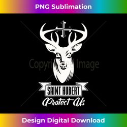 st hubertus patron saint saint of the hunter deer gifts - contemporary png sublimation design - spark your artistic genius