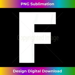 Letter F Capital Alphabet Monogram Initial - Sleek Sublimation PNG Download - Animate Your Creative Concepts