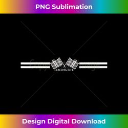 Checkered Flag Racing Stripes Speedway Auto Car Racing - Chic Sublimation Digital Download - Challenge Creative Boundaries