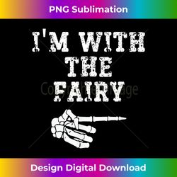 I'm with the Fairy Point Matching Couples Halloween - Eco-Friendly Sublimation PNG Download - Access the Spectrum of Sublimation Artistry