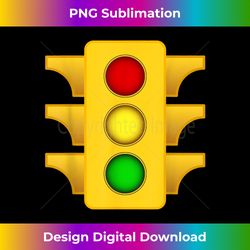 Halloween Costume Traffic Light funny simple road sign - Crafted Sublimation Digital Download - Pioneer New Aesthetic Frontiers