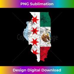 Cinco De Mayo Chicago Mexican Flag Men Women Kids Gift - Bohemian Sublimation Digital Download - Access the Spectrum of Sublimation Artistry
