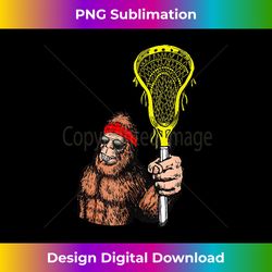 Relax Bro! Funny Sasquatch Lax Bigfoot Lacrosse Vintage 80s - Innovative PNG Sublimation Design - Enhance Your Art with a Dash of Spice